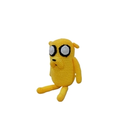 Peluche jake hora de aventuras hecho a mano a ganchillo (amigurumi). - Imagen 2