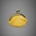Monedero jaspeado amarillo hecho a mano a ganchillo - Imagen 1