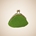 Monedero jaspeado verde pistacho hecho a mano a ganchillo - Imagen 1