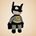 Peluche batman hecho a mano a ganchillo (amigurumi). - Imagen 2