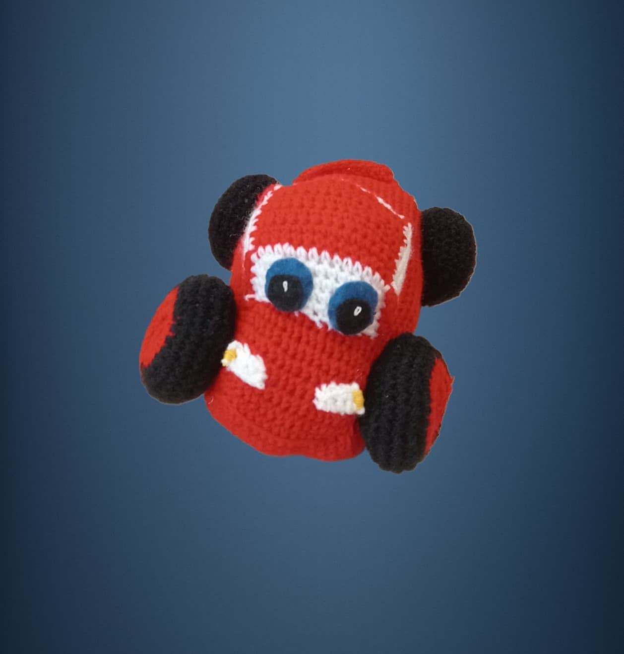 Peluche Cars amigurumi - Imagen 1