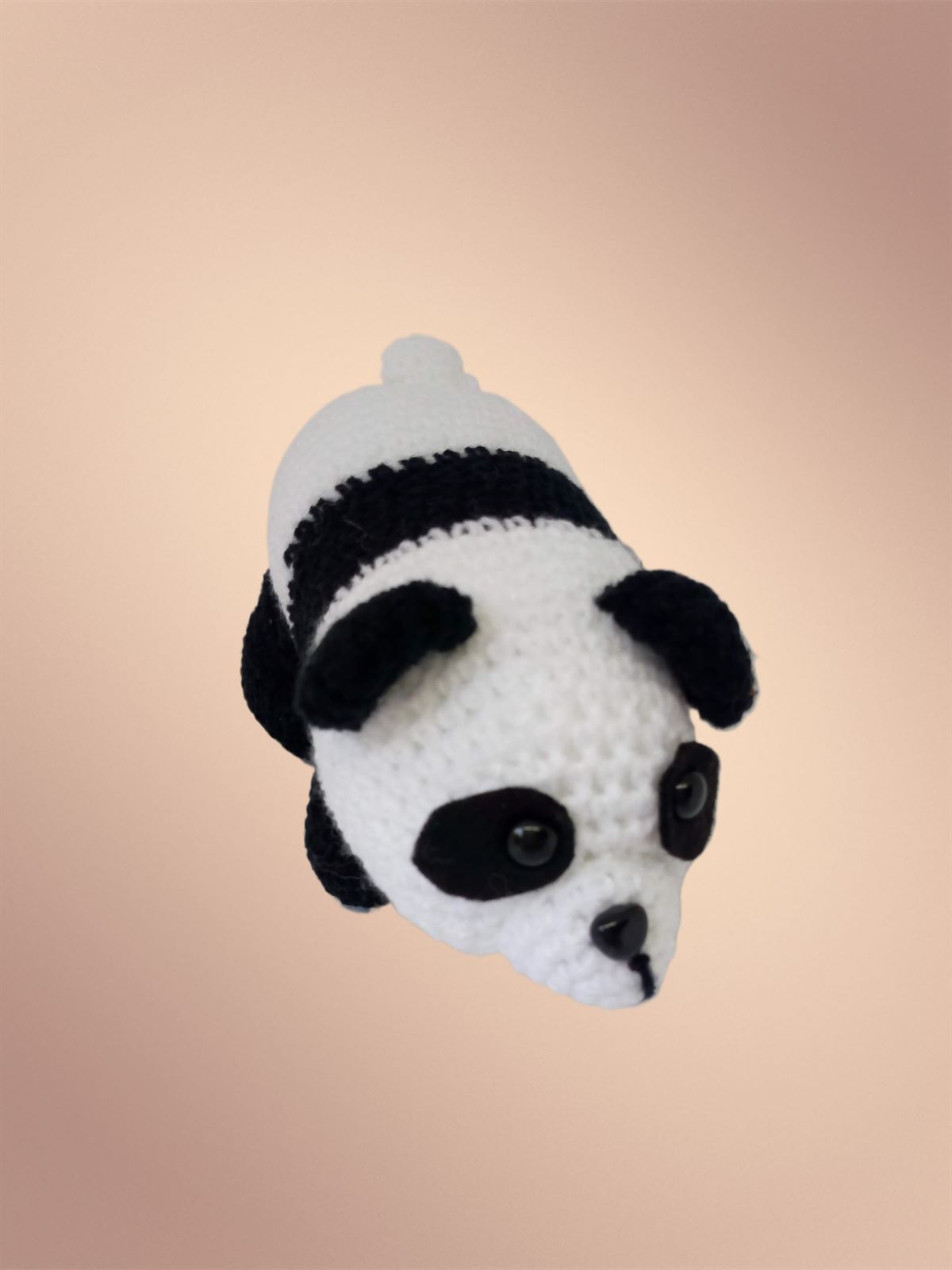 Peluche oso panda amigurumi - Imagen 1