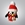 Peluche pingüino navideño-navidad con gorro hecho a mano a ganchillo (amigurumi). - Imagen 1