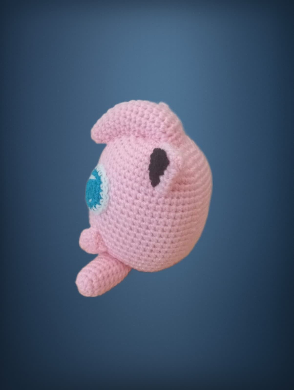 Peluche pokemon jigglipuff hecho a mano a ganchillo (amigurumi). - Imagen 2